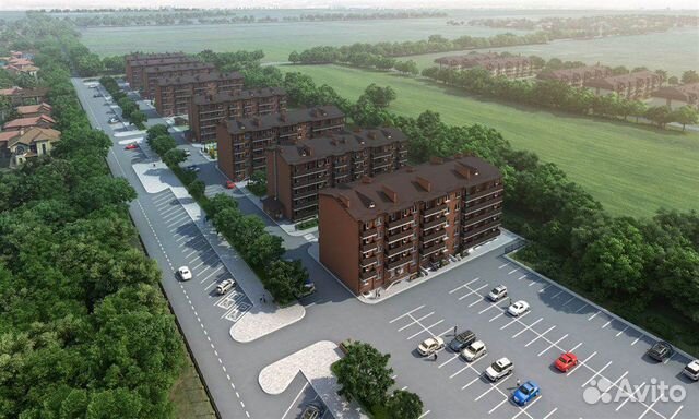 1-к квартира, 33.4 м², 2/5 эт.