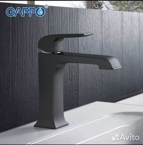 Смеситель для раковины Gappo G1050(черный)