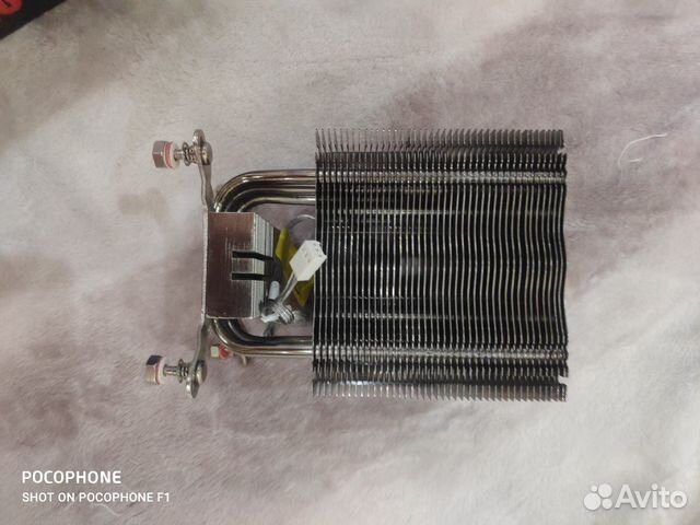 Кулер для процессора Master Cooler. 4 трубки