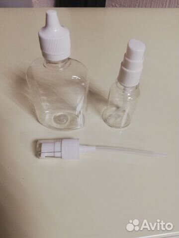 Флакон для антисептика с распылителем, дозатором Флакон для антисептика с распылителем, дозатором