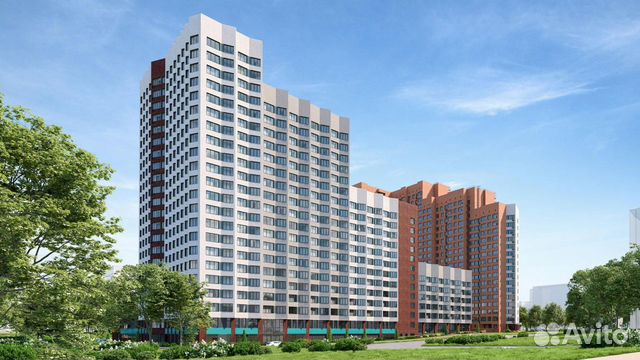 1-к квартира, 37.4 м², 4/21 эт.