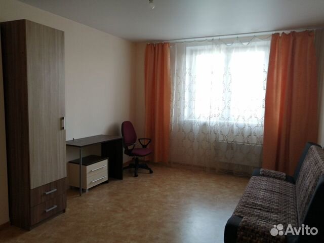 1-к квартира, 40 м², 1/10 эт.