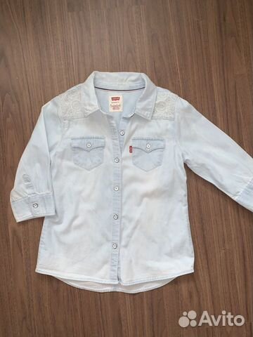 Джинсовая рубашка Levi’s 6x Джинсовая рубашка Levi’s 6x