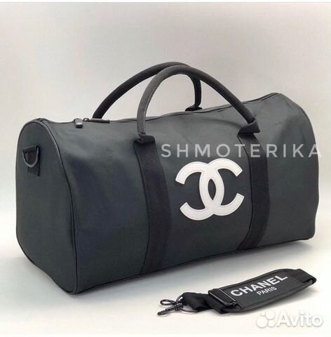 Chanel сумка спортивная VIP Gigt белый лого Chanel сумка спортивная VIP Gigt белый лого