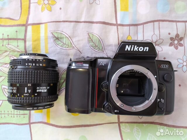 Камера и обьектив Nikon F801 (N8008)