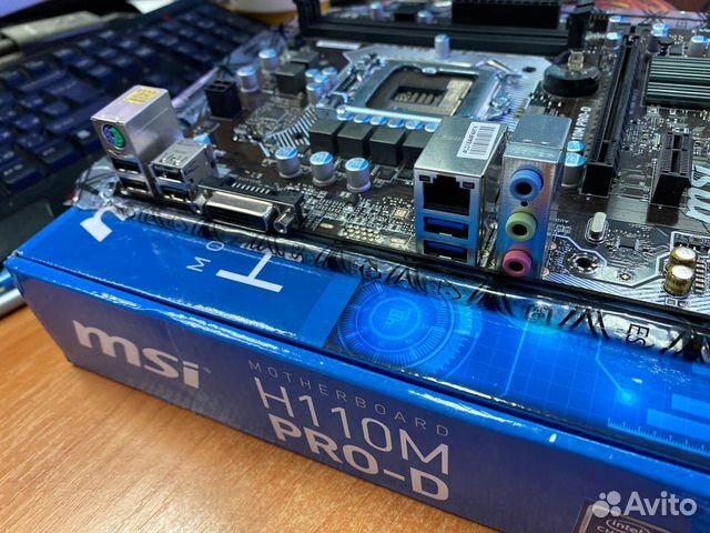 Материнская плата 1151 MSI H110M Pro-D Материнская плата 1151 MSI H110M Pro-D