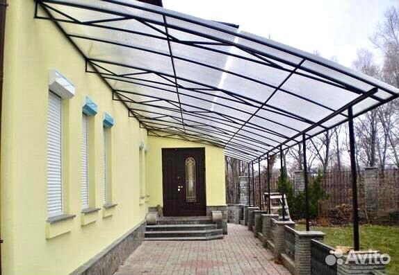 Навес к дому