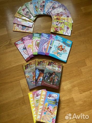 Книги Winx Книги Winx