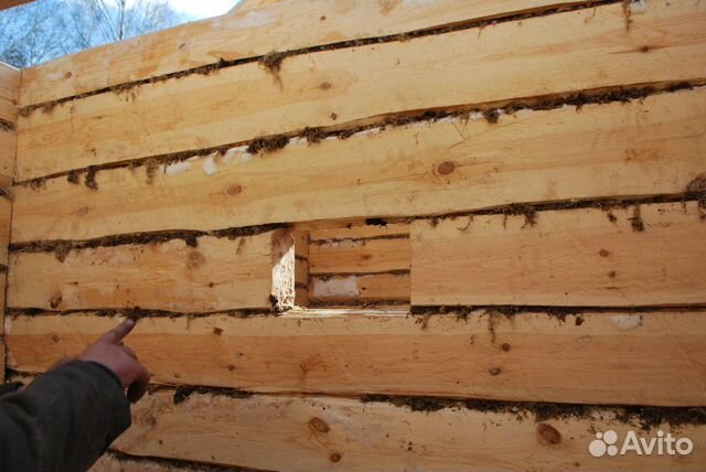 Сруб из бревна 5х3 м, баня, дом. Ручная рубка