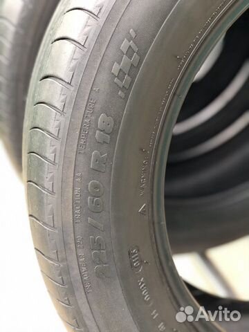 Летние шины 225/60 18 Michelin Latitude Sport R18