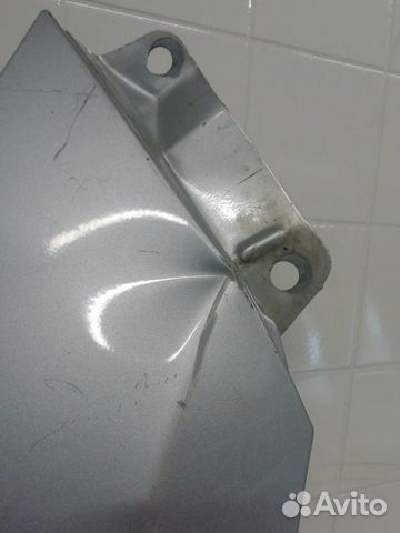 Крыло серебристое переднее правое Hyundai Solaris