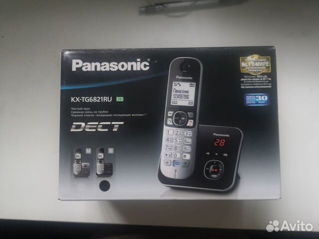 Новый dect телефон с автоответчиком