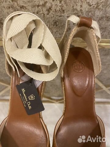 Босоножки, эспадрильи Massimo dutti