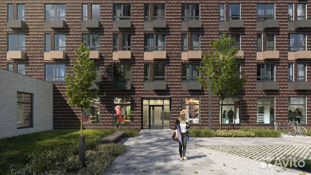1-к квартира, 39.4 м², 7/25 эт. 1-к квартира, 39.4 м², 7/25 эт.