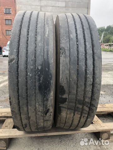 Грузовые шины б/у на рулевую ось 295/80 R22,5