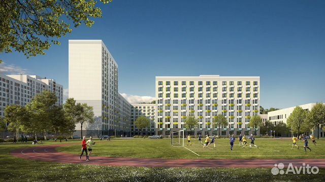 2-к квартира, 56.2 м², 9/22 эт.