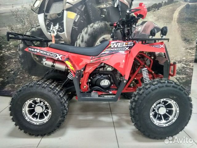 Квадроцикл wels thunder EVO LUX X 125 Квадроцикл wels thunder EVO LUX X 125