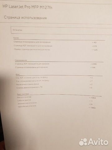 Мфу HP LaserJet Pro MFP M127fn