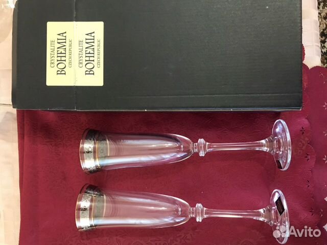 Бокалы для шампанского Bohemia Crystal Бокалы для шампанского Bohemia Crystal