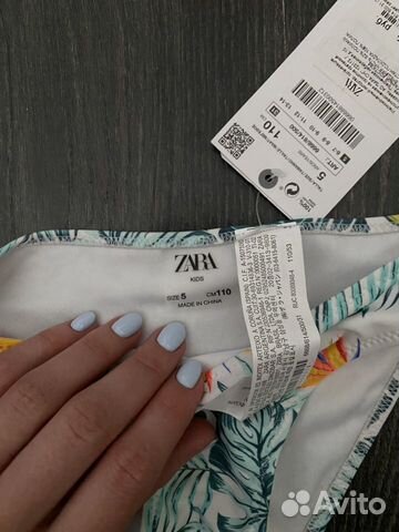 Новый купальник для девочки Zara 110 см (5л.) Новый купальник для девочки Zara 110 см (5л.)