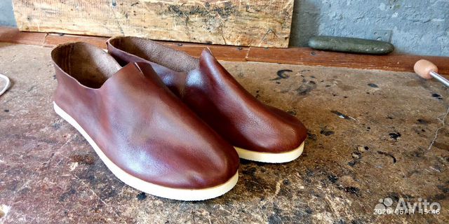 Мокасины ручной работы Мокасины ручной работы
