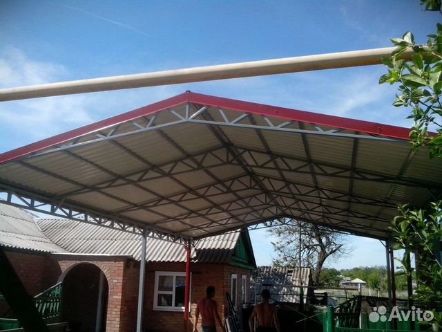 Навес для автомобиля