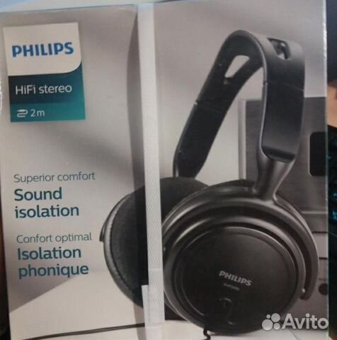 Новые наушники Philips Hi-Fi stereo SHP2000 Новые наушники Philips Hi-Fi stereo SHP2000
