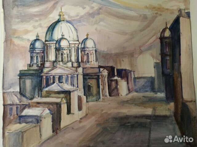 Продам рисунок акварелью