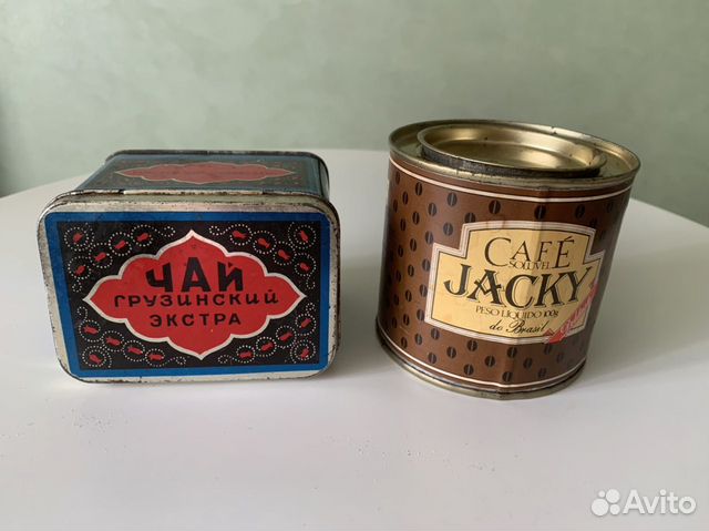 Банки жестяные СССР