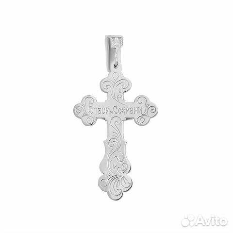 Серебряный православный крест Серебряный православный крест