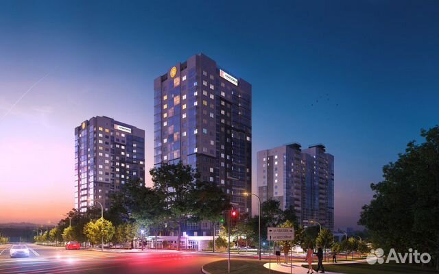1-к квартира, 37.1 м², 7/18 эт. 1-к квартира, 37.1 м², 7/18 эт.