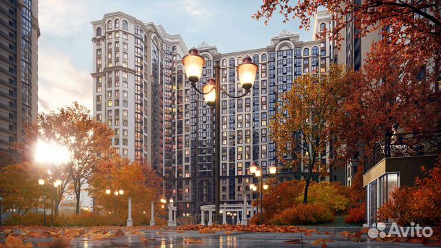 1-к квартира, 46.1 м², 13/21 эт.