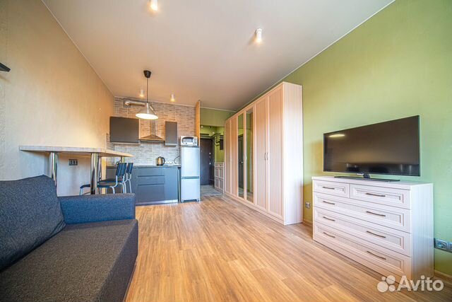 

Квартира-студия, 29 м², 1 кровать