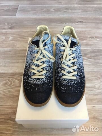 Кеды Maison Margiela GAT Pixel Denim 41 Кеды Maison Margiela GAT Pixel Denim 41