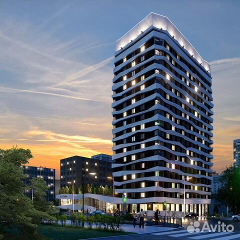 2-к квартира, 64.7 м², 11/17 эт.