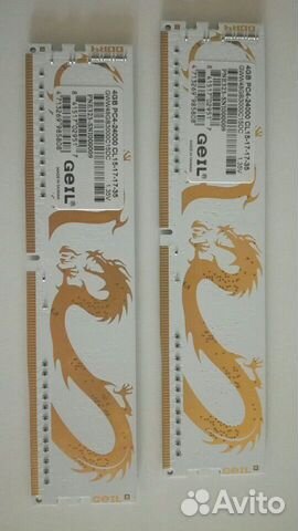 Оперативная память Geil Dragon 4Gbx2 Оперативная память Geil Dragon 4Gbx2