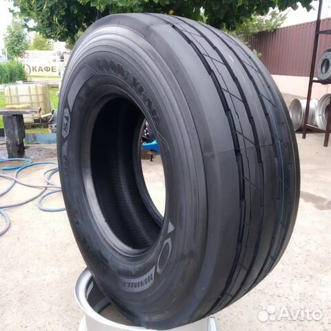Грузовые шины 385/65 R22.5 Goodyear Kmax T (164k) Грузовые шины 385/65 R22.5 Goodyear Kmax T (164k)