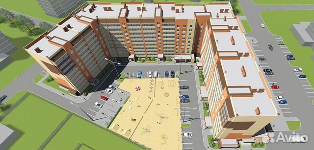 2-к квартира, 59 м², 2/9 эт. 2-к квартира, 59 м², 2/9 эт.