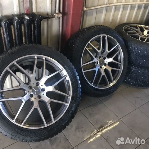 Комплект колёс разноширокие Mercedes GLE Cupe r21 Комплект колёс разноширокие Mercedes GLE Cupe r21