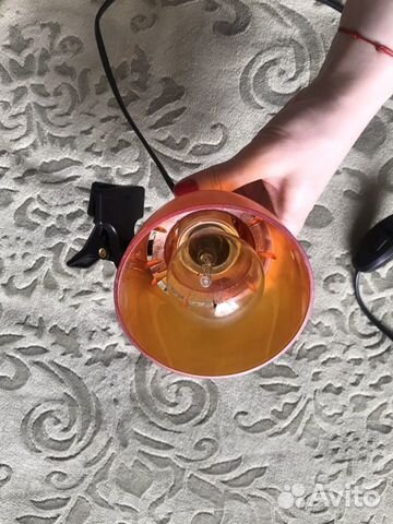 Лампа на прищепке Лампа на прищепке