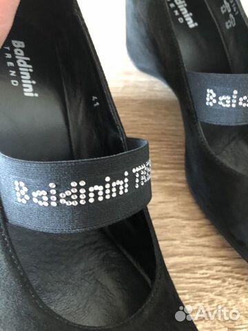Туфли из натур.замши Baldinini 41 рази