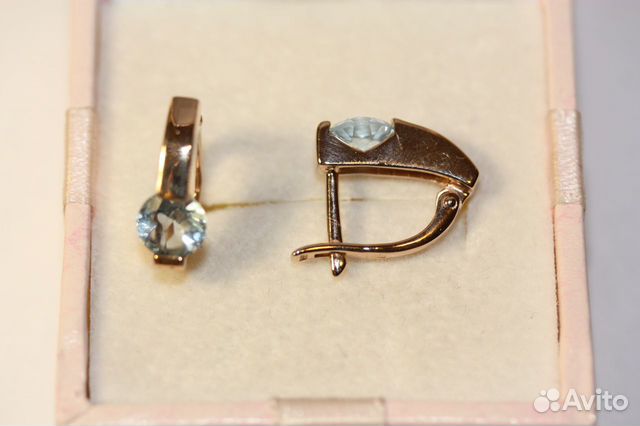 Золотые серьги