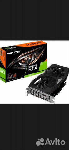 Новая. Видеокарта Gigabyte GeForce RTX 2060 OC 6GB Новая. Видеокарта Gigabyte GeForce RTX 2060 OC 6GB