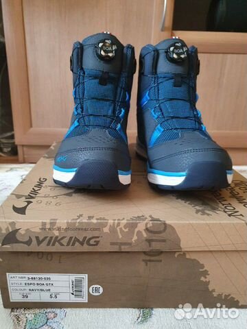 Ботинки Viking Espo Boa GTX Navy/Blue, 39 размер