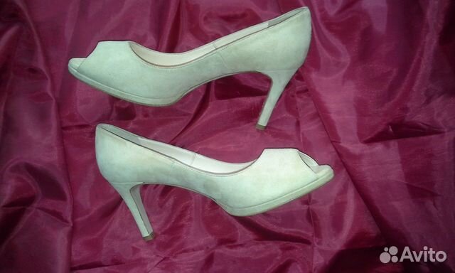 Летние замшевые туфли, Италия