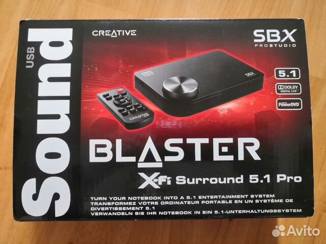 Звуковая карта sound blaster sb1095