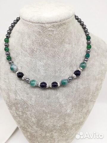 Колье с кулоном ручной работы