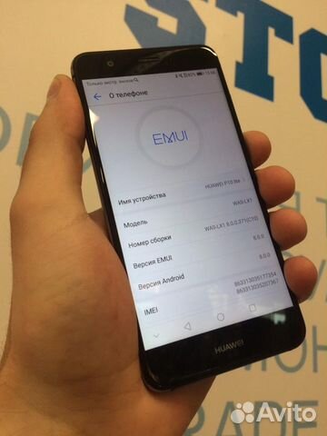 Huawei p10 lite 3/32gb black. Гарантия
