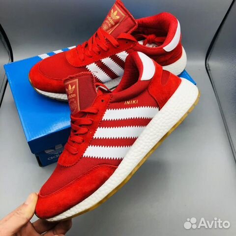 Кроссовки Adidas Iniki Runner красные Кроссовки Adidas Iniki Runner красные