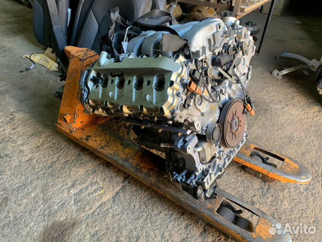 Двигатель без навесного на Audi A8 D3/4E (рестайли Двигатель без навесного на Audi A8 D3/4E (рестайли